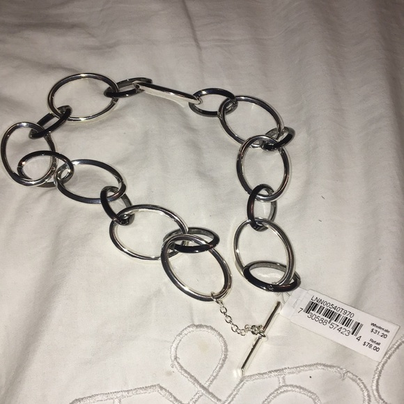 Silver and Gray Necklace - Picture 4 of 4